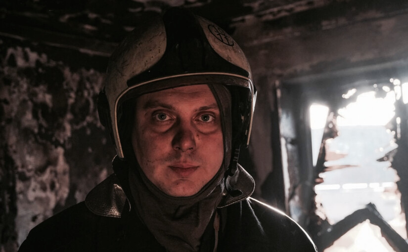 Рятувальник Сергій Власенко, фото ДСНС