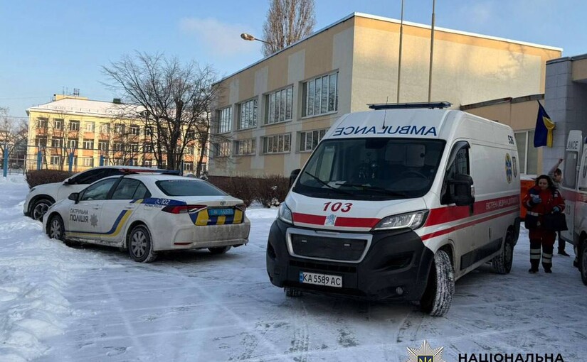 В школе №233 на Оболони 13-летний подросток напал с ножом на учительницу и одноклассника - фото