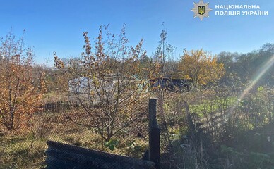 Киевлянка захватила участок в Голосеевском парке в Киеве и построила там дачу