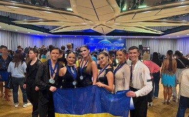 Танцівники з Дніпропетровщини вибороли 9 медалей на чемпіонаті світу в Польщі