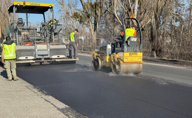 На Полтавщині почали ремонтувати трасу Київ–Харків одразу у чотирьох місцях