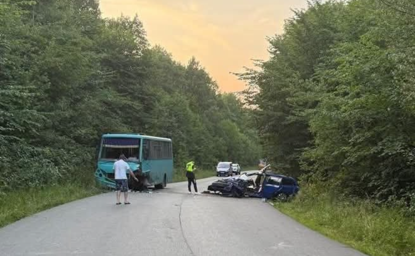 На Львівщині зіткнулися Skoda та автобус — травмувалися 11 людей