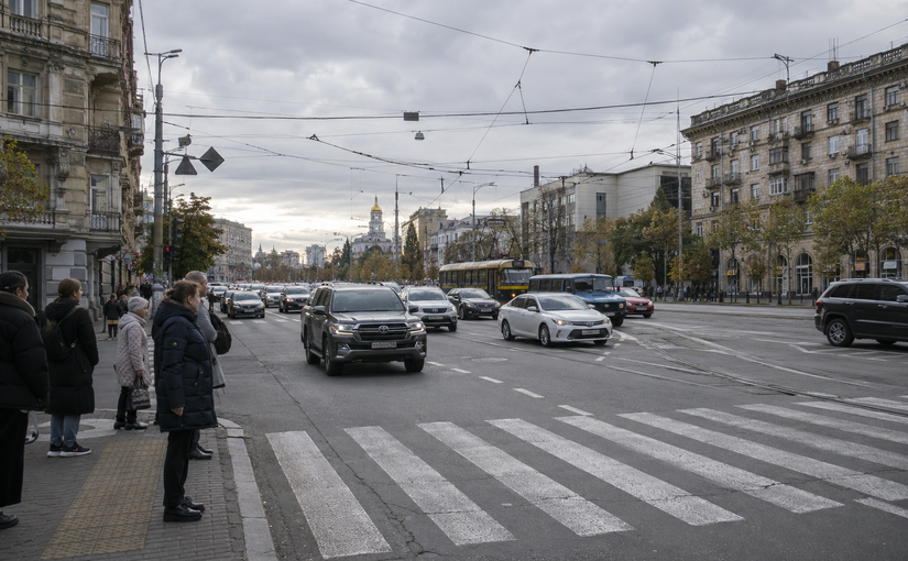 В Днепре на улице Богдана Хмельницкого за полгода произошло 19 ДТП с пострадавшими