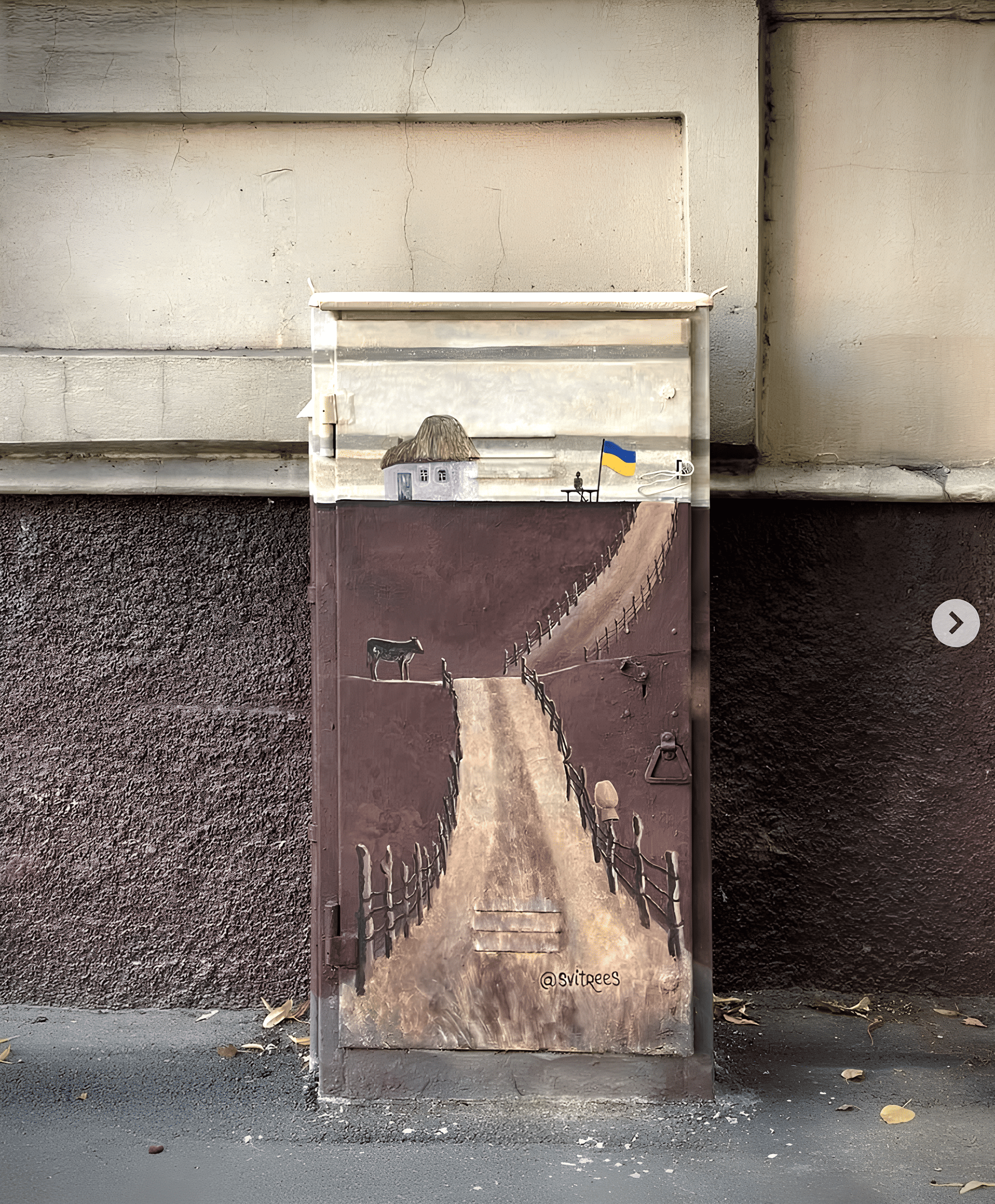 У Дніпрі сірі електрощитки стали полотнами для мистецтва -