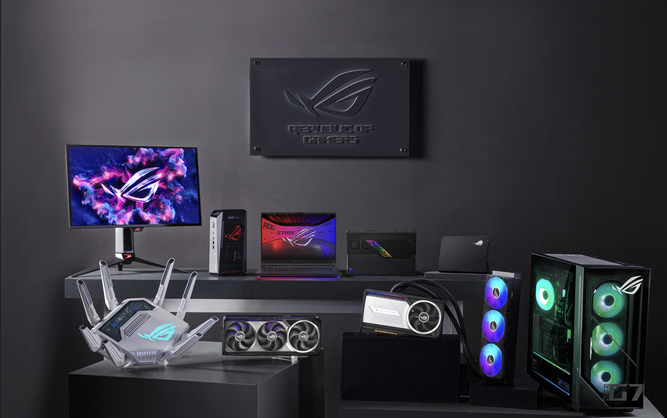 ASUS презентував революційні ігрові рішення на CES 2025: нові відеокарти, ноутбуки та монітори фото 1