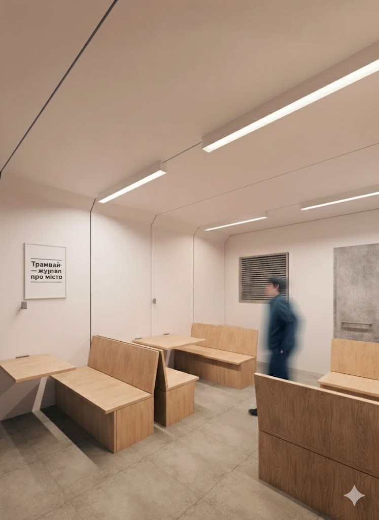 Зупинка всередині