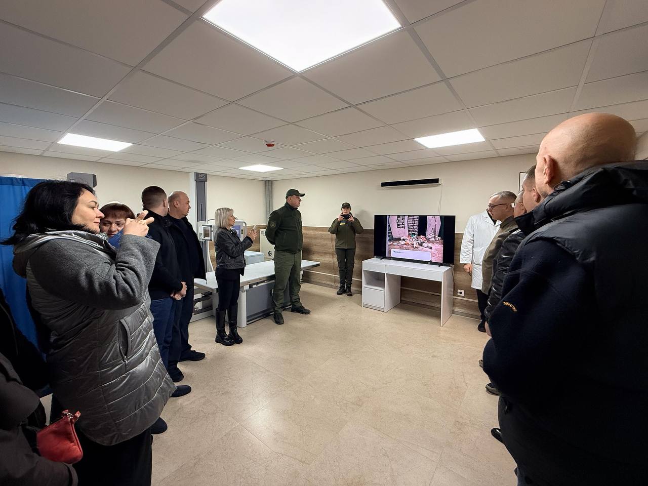 В Днепровском СИЗО торжественно открыли обновленный рентгеновский кабинет - фото