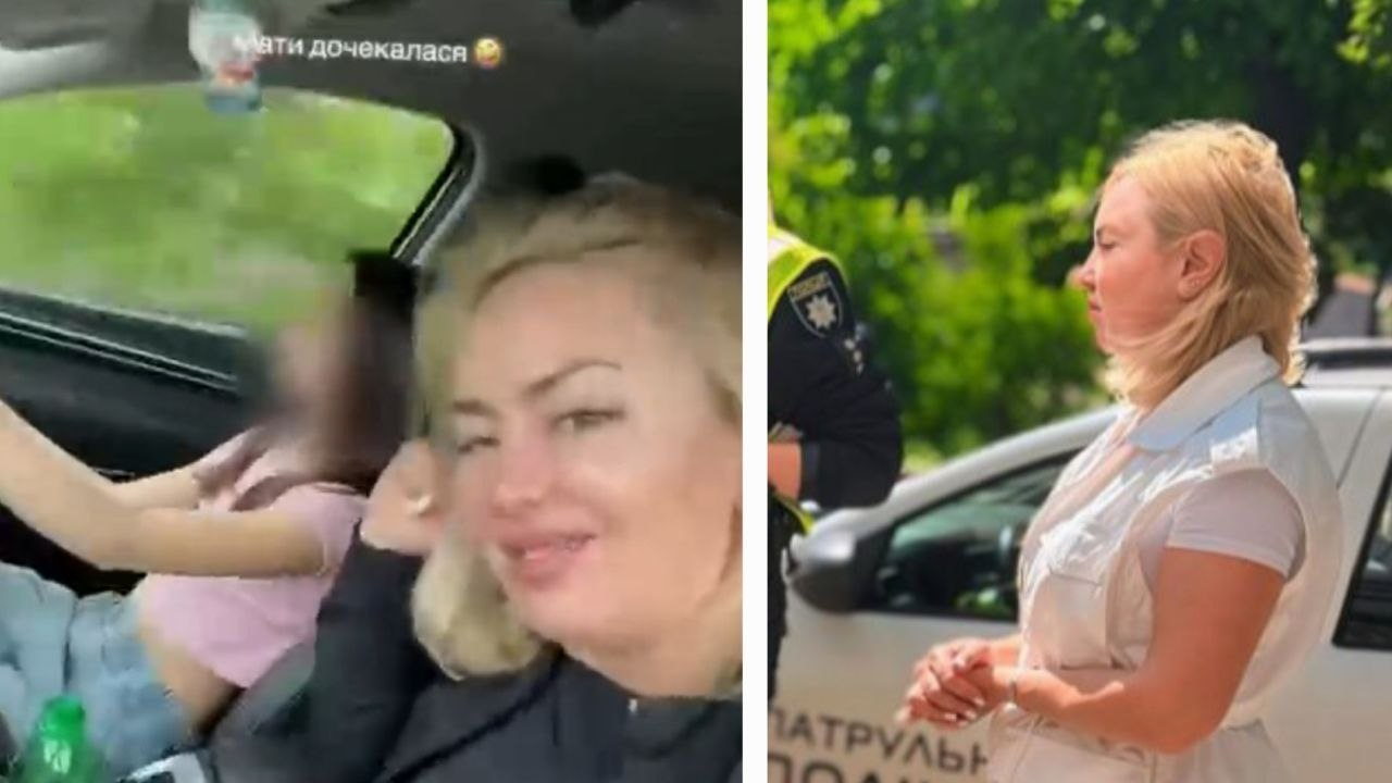 На Днепропетровщине депутат посадила 11-летнюю дочь за руль &mdash; получила штраф - фото