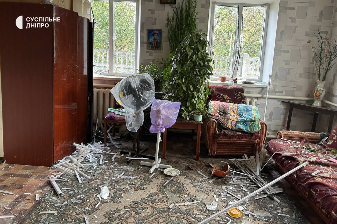 У Дніпрі РФ пошкодила десять приватних будинків у Самарському районі фото 1